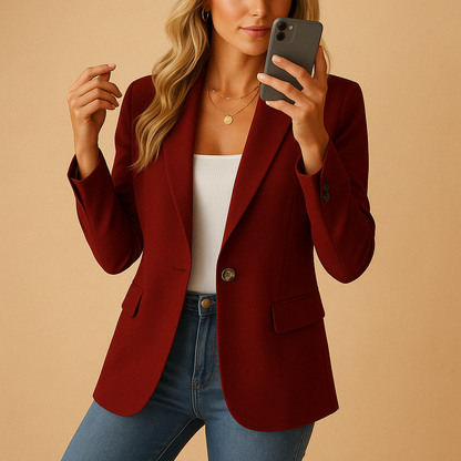 Xanthe Women's Blazer - full-length view