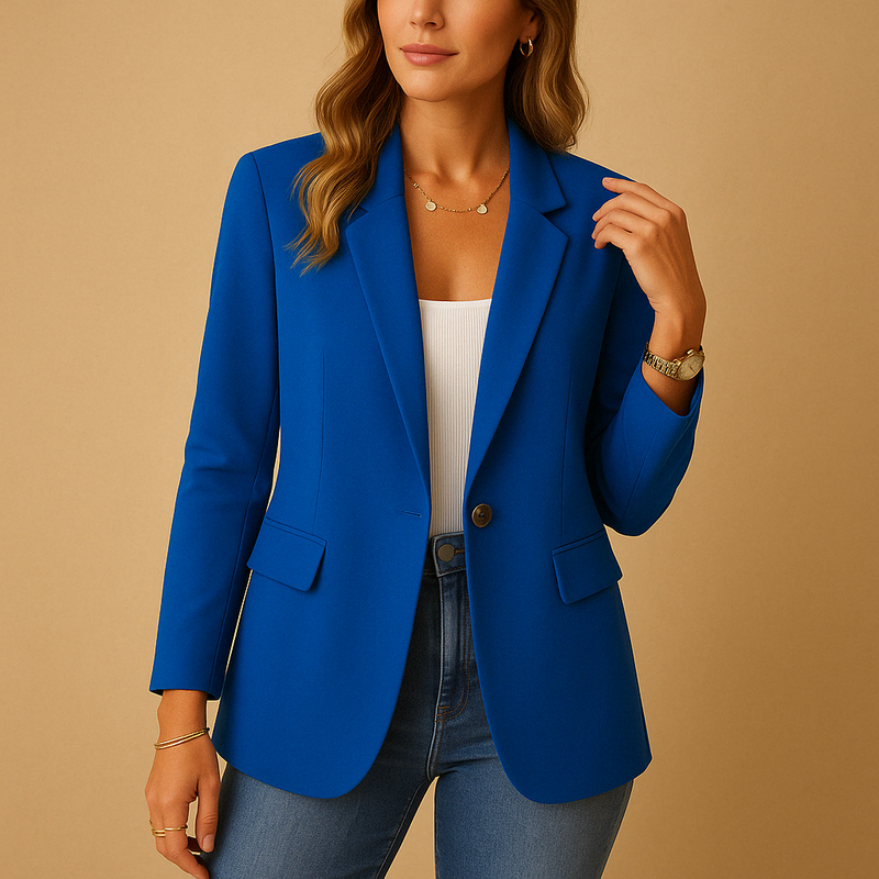 Xanthe Women's Blazer - close-up detail