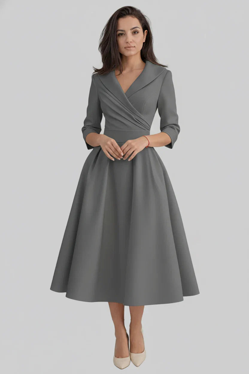 Selma Women's Midi Dress - flat lay