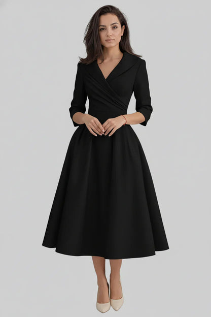 Selma Women's Midi Dress - front view