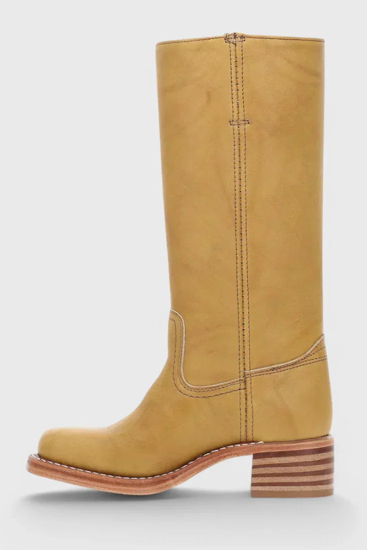 Lila Women's Boots - fabric and finish detail