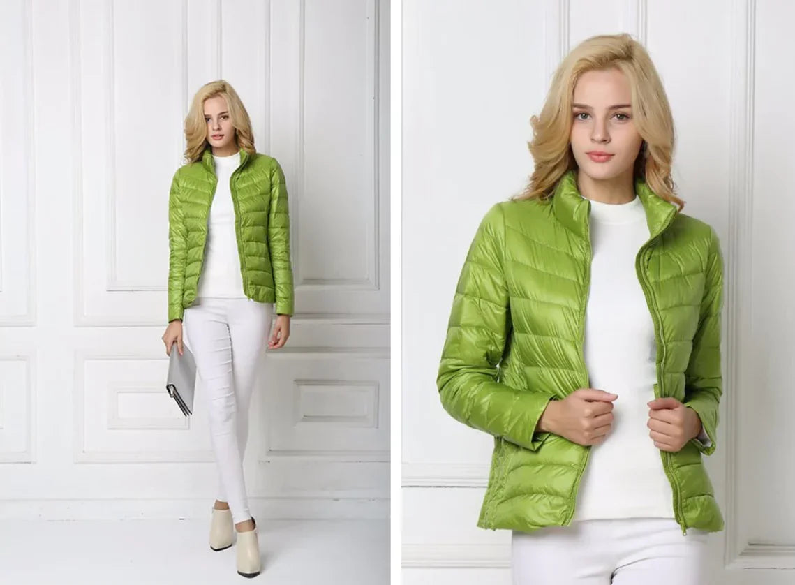 Cosima Women's Puffer Jacket - full-length view