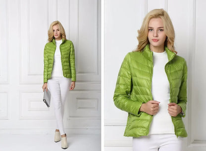 Cosima Women's Puffer Jacket - full-length view