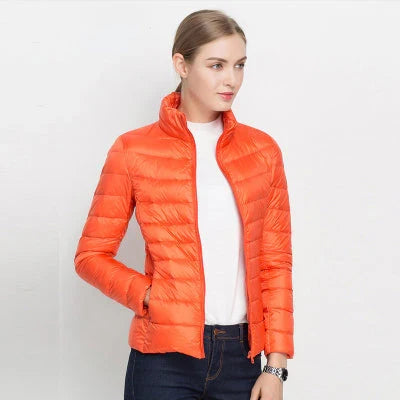 Cosima Women's Puffer Jacket - styled view