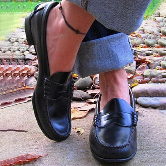 Romy Women's Loafers - styled view