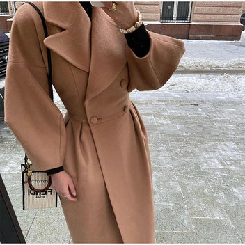 Edith Women's Trench Coat - full-length view