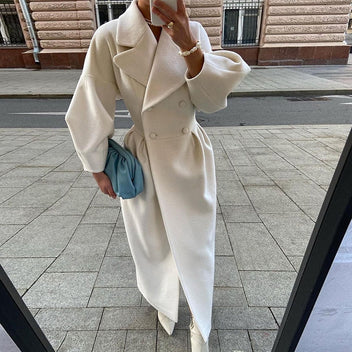 Edith Women's Trench Coat - shown in use