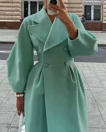 Edith Women's Trench Coat - back view