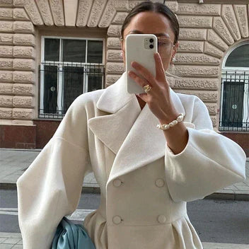 Edith Women's Trench Coat | Double Breasted