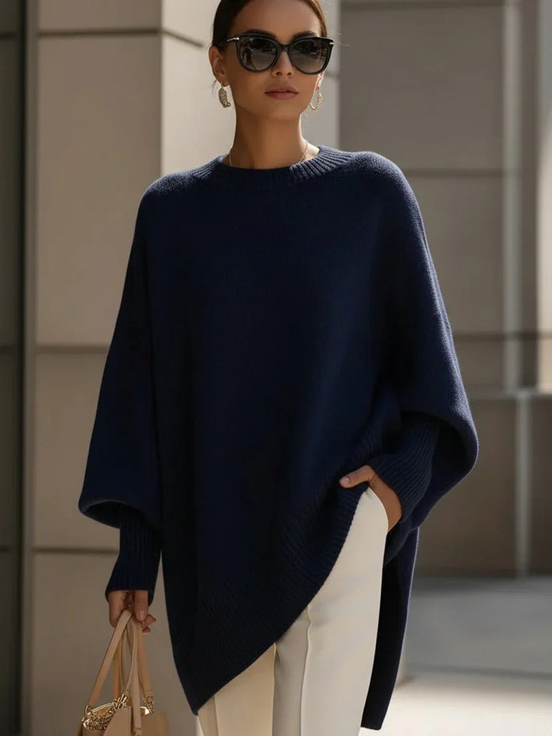 Ava Women's Oversized Sweater - back view