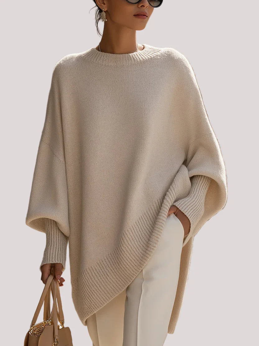 Ava Women's Oversized Sweater - front view