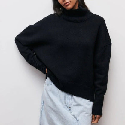 Vienna Women's Oversized Sweater - flat lay