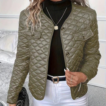 Vienna Women's Quilted Jacket - front view