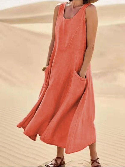 Anaïs Women's Maxi Dress - back view