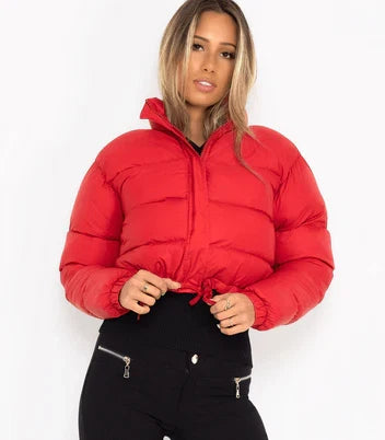 Faye Women's Puffer Jacket - front view