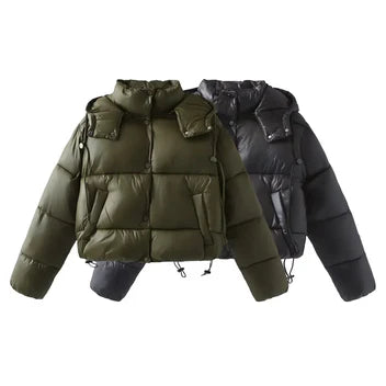 Freya Women's Puffer Jacket - back view