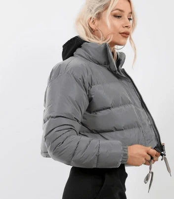 Faye Women's Puffer Jacket - front view