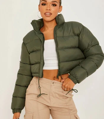 Faye Women's Puffer Jacket - full-length view