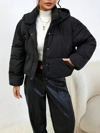 Edith Women's Puffer Jacket - back view