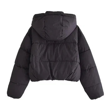 Edith Women's Puffer Jacket - full-length view