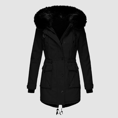 Harlow Women's Puffer Jacket - styled view