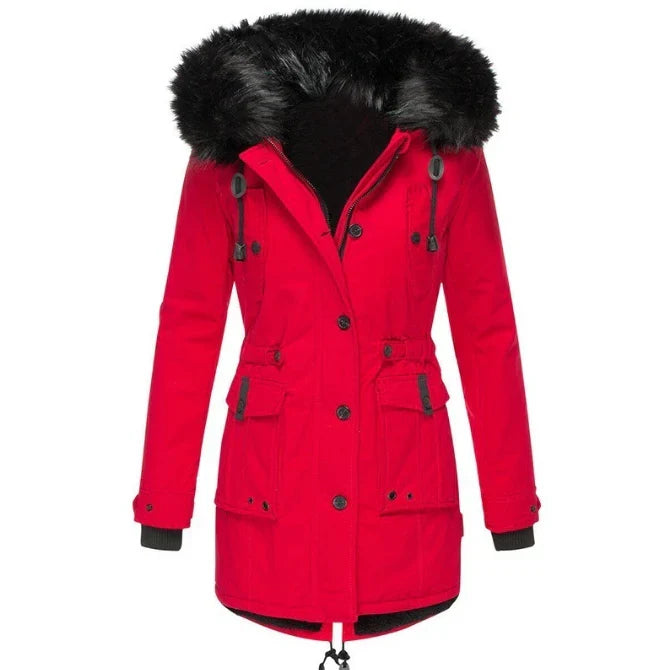 Harlow Women's Puffer Jacket - full-length view