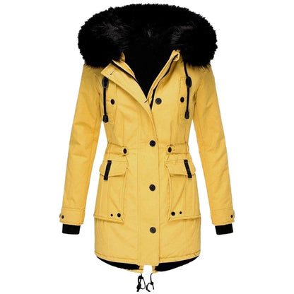 Harlow Women's Puffer Jacket - close-up detail