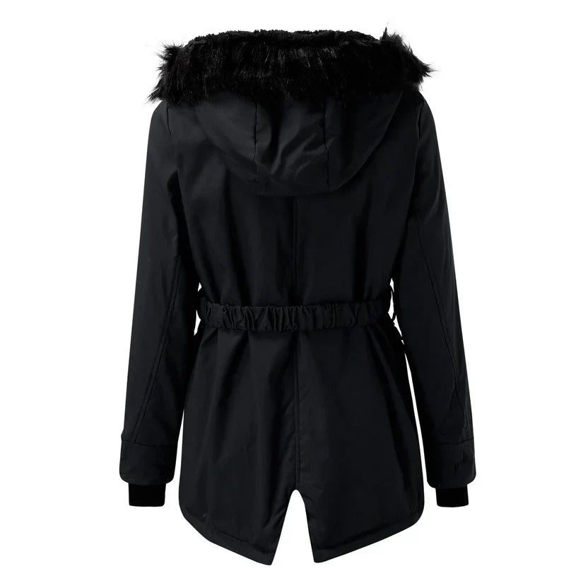 Harlow Women's Puffer Jacket - shown in use