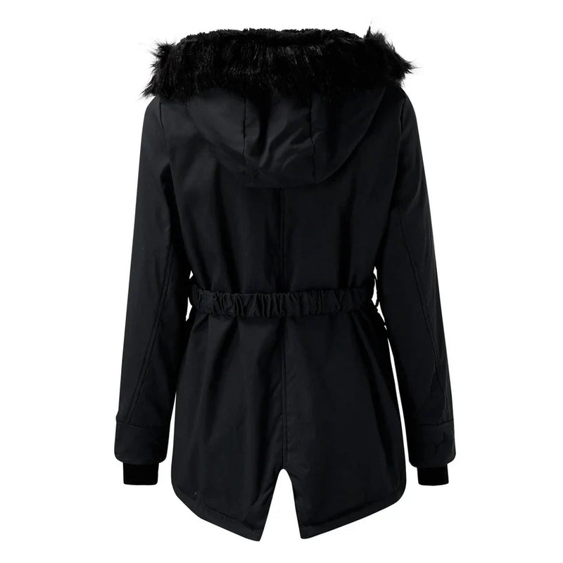 Harlow Women's Puffer Jacket - shown in use