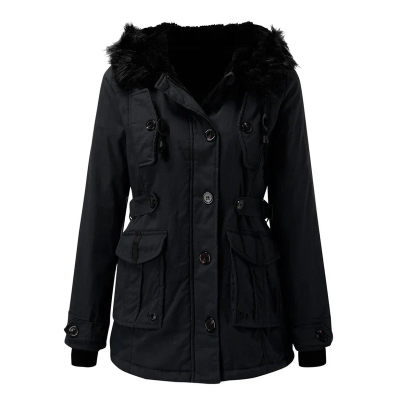 Harlow Women's Puffer Jacket - front view
