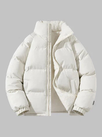 Cleo Women's Puffer Jacket - fabric and finish detail