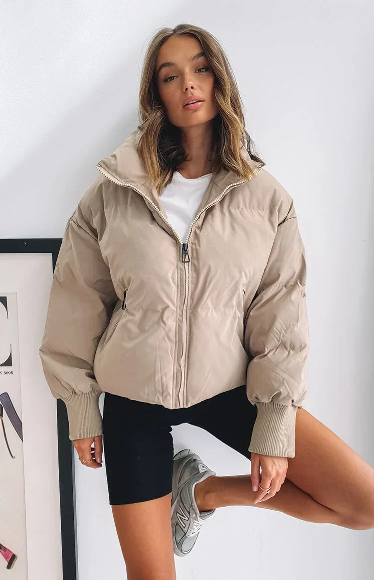Wren Women's Puffer Jacket - front view