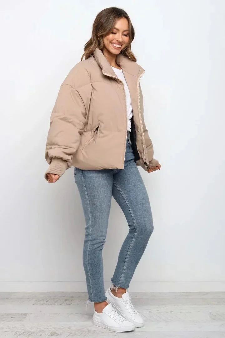 Wren Women's Puffer Jacket - front view