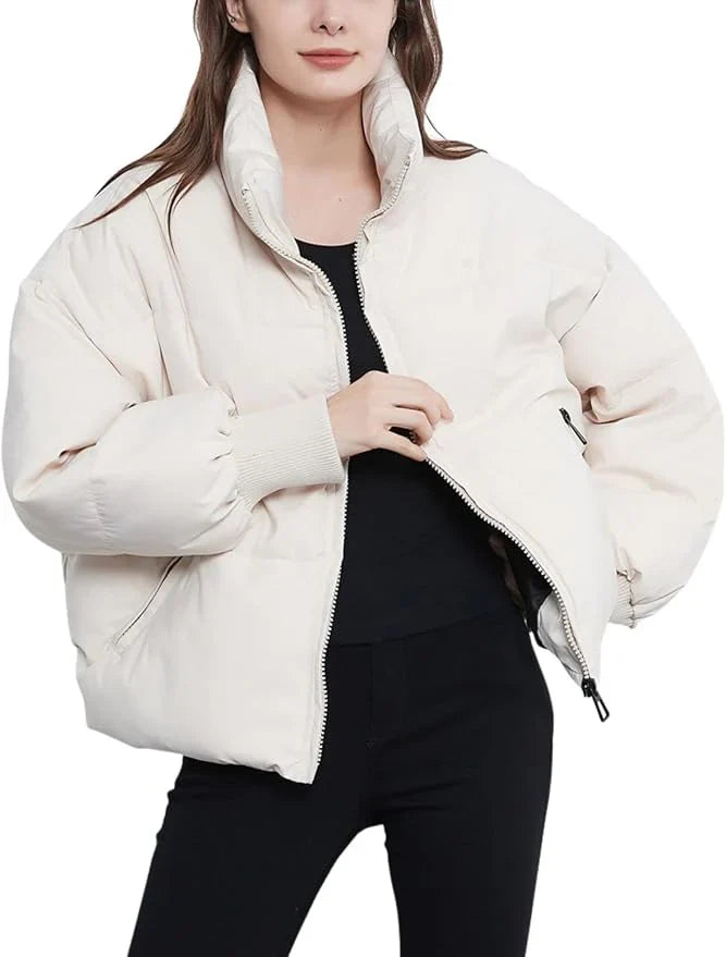 Wren Women's Puffer Jacket - back view