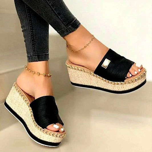 Romy Women's Platform Sandals - front view