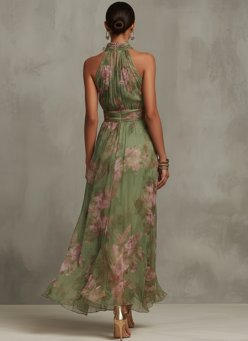 Yvette Women's Adjustable Maxi Dress - styled view
