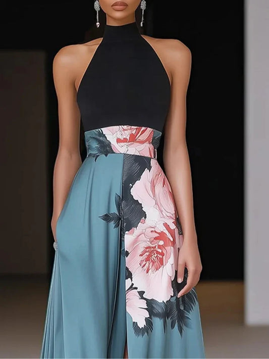 Rowan Women's Floral Maxi Dress - front view