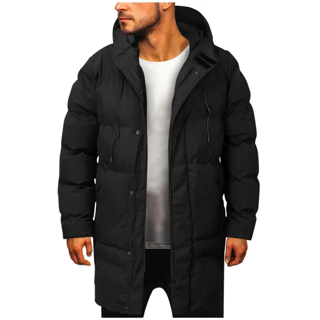 Gideon Men's Puffer Jacket - styled view