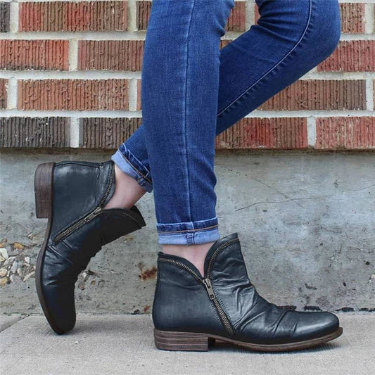 Nadia Women's Ankle Boots - styled view