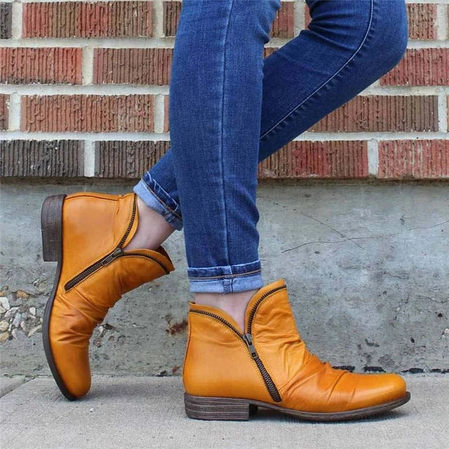 Nadia Women's Ankle Boots - full-length view