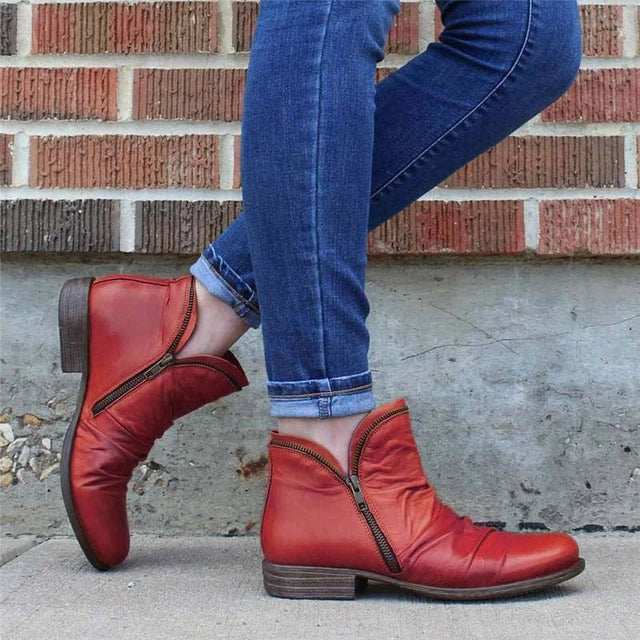 Nadia Women's Ankle Boots | Zip