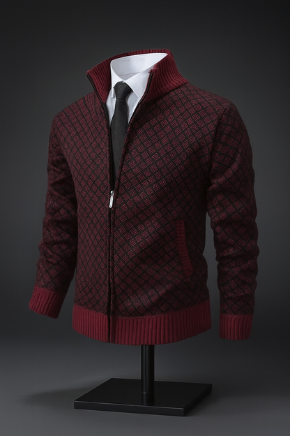 Quill Men's Cardigan - full-length view