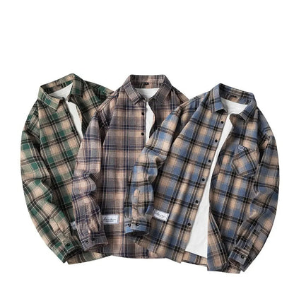Lila Women's Plaid Maverick Flannel - close-up detail