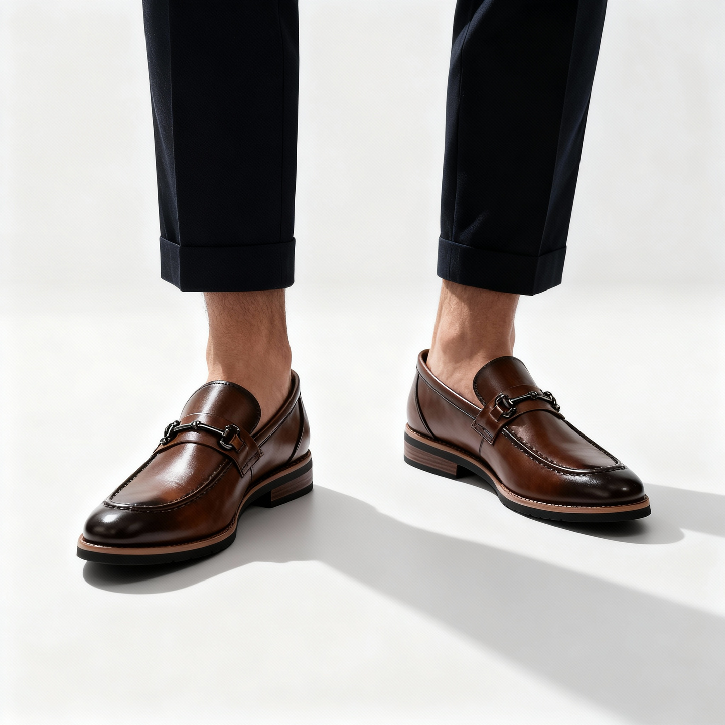 Hugo Men's Loafers - close-up detail