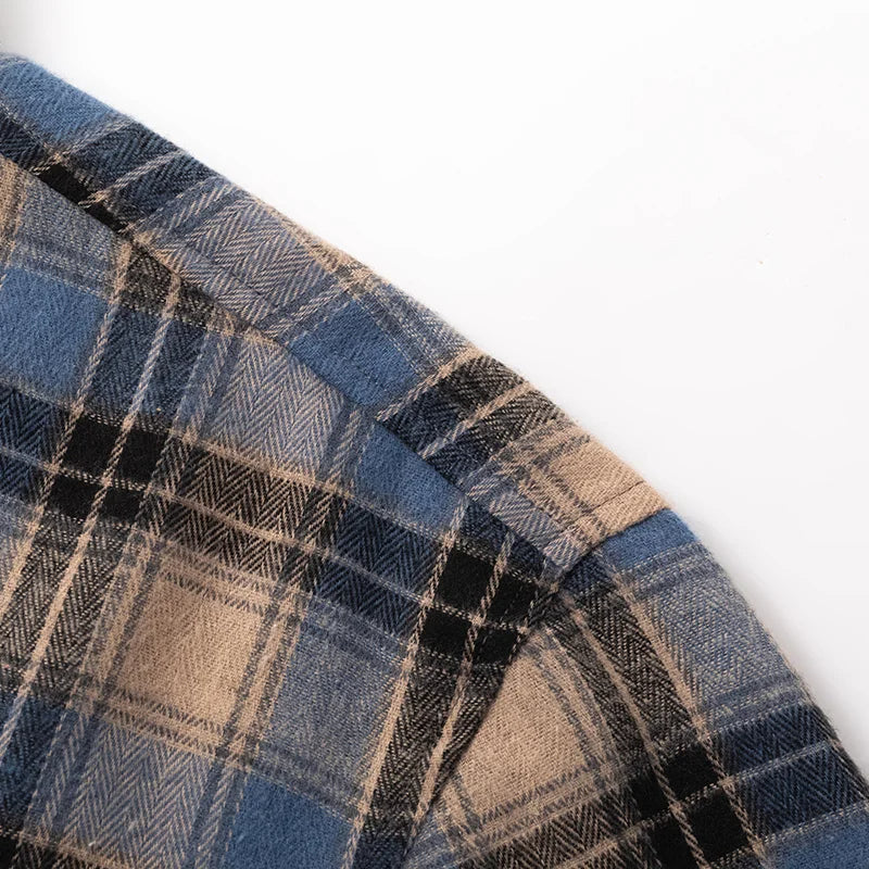 Lila Women's Plaid Maverick Flannel - back view
