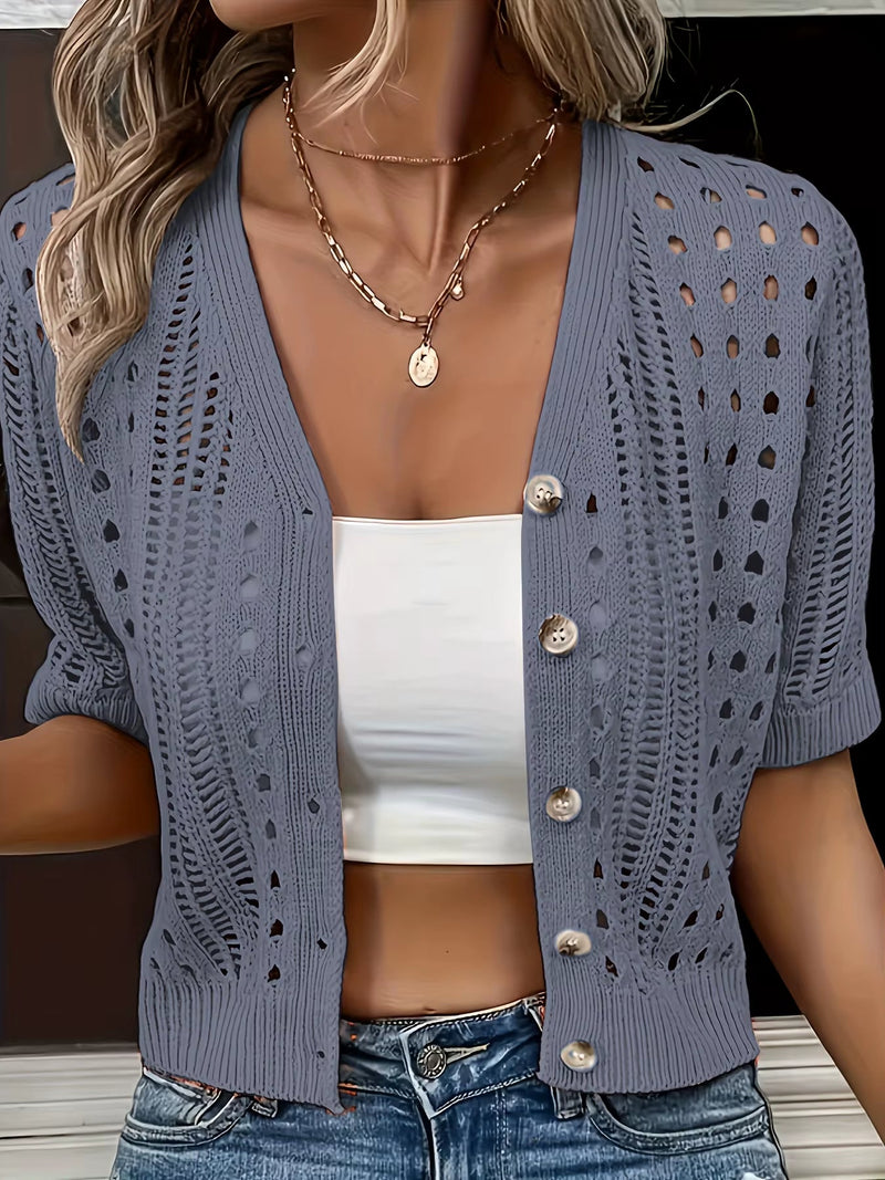 Maren Women's Cardigan - close-up detail