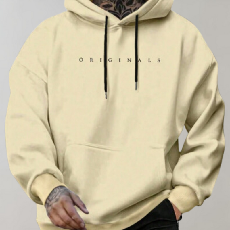Kester Men's Sweater - fabric and finish detail