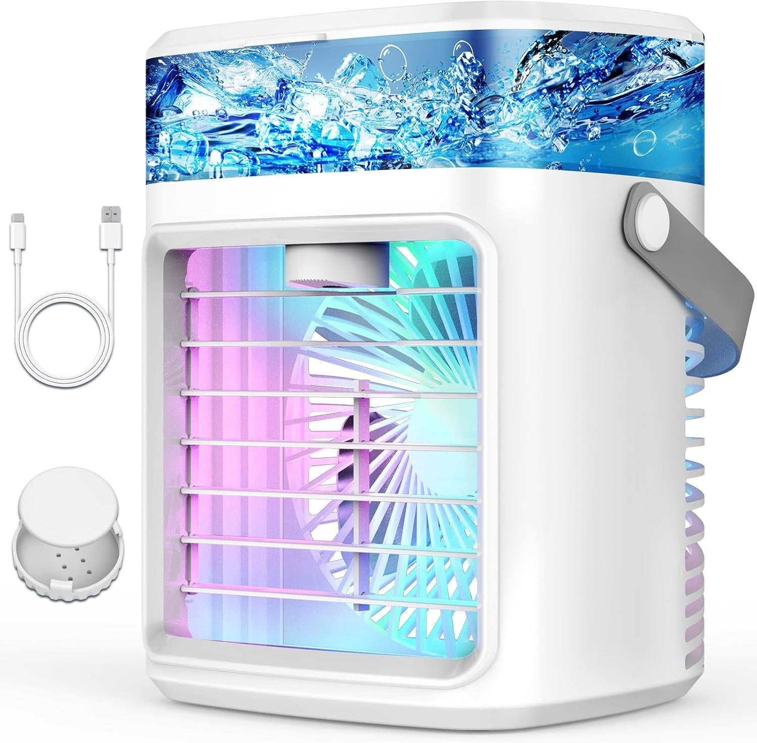 Bay Rechargeable Portable Air Conditioner - front view