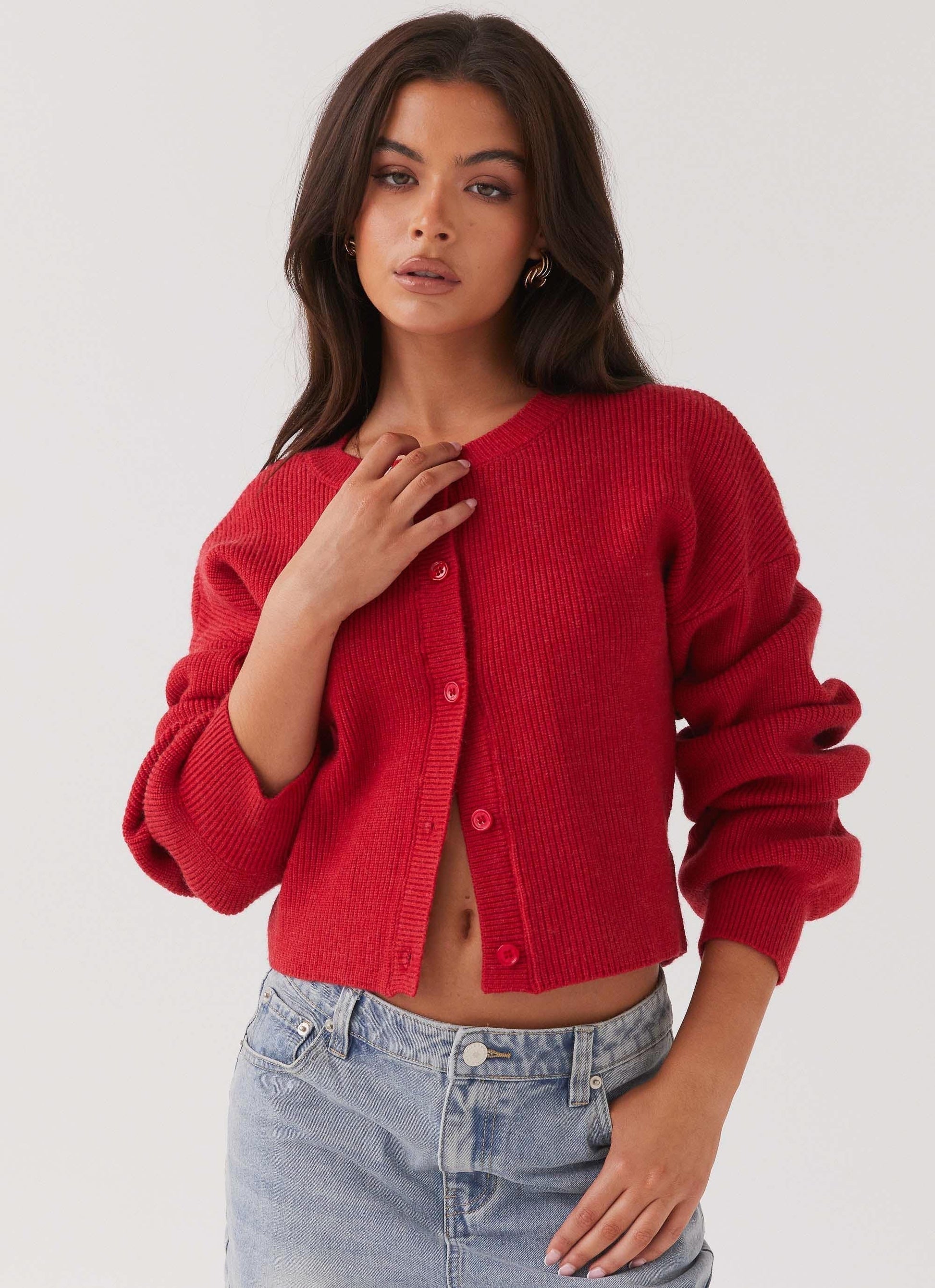 Ulla Women's Cardigan - front view