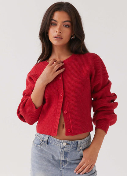 Ulla Women's Cardigan - front view